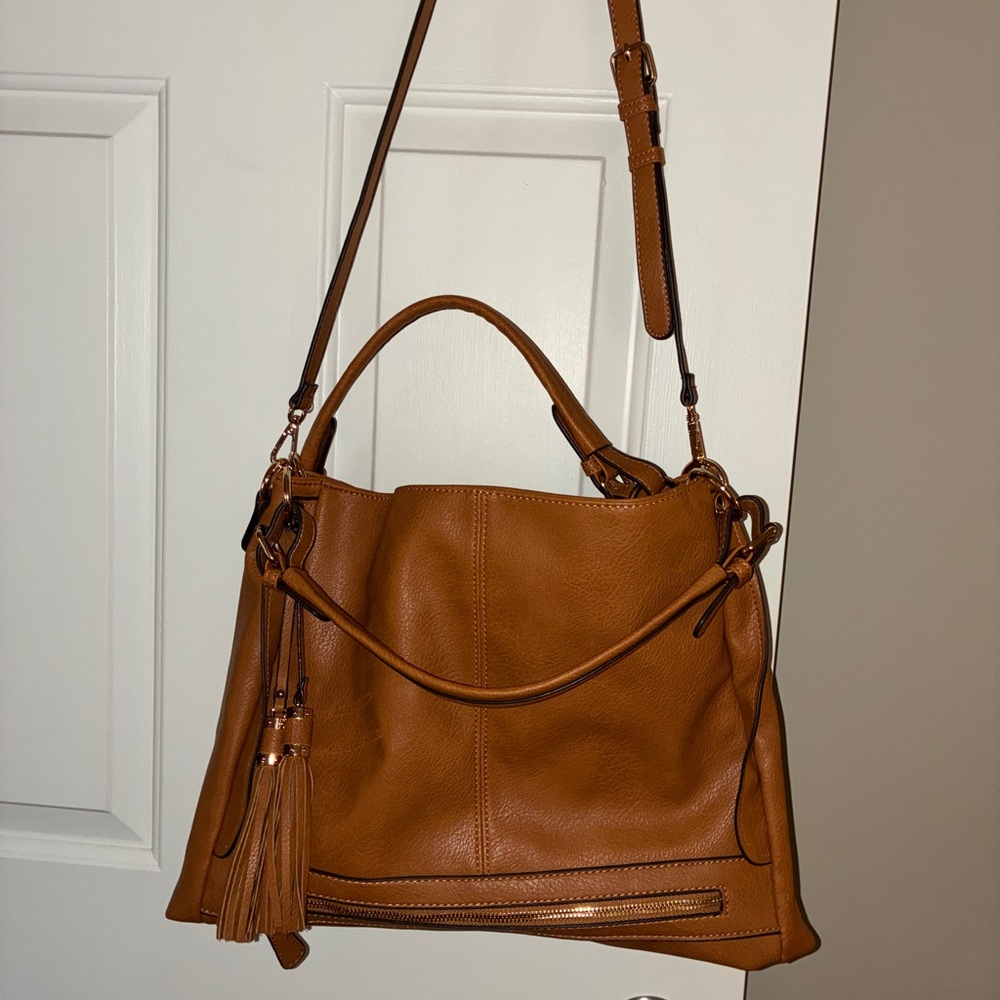 Urban Expressions Handbag Tote Style (Pecan Color) - Picture 7 of 14